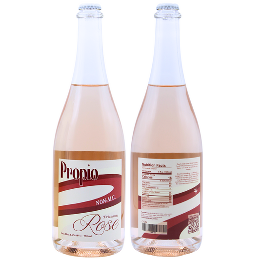 Propio Frizzante Rosé | Non-Alcoholic Sparkling Wine 750ml