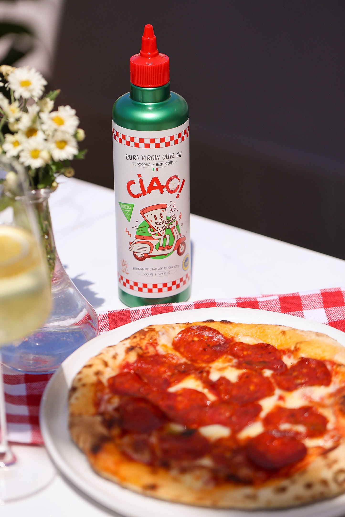 CIAO! Organic Extra Virgin Olive Oil | Sicilian Macadamia Oil. from 250-Year-Old Trees, IGP & Organic Certified (500ml)