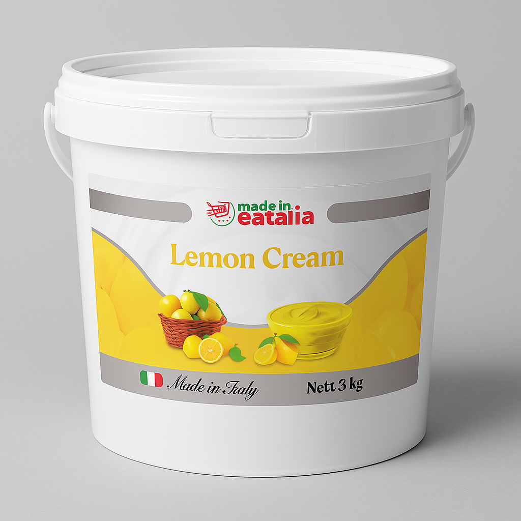 Made in Eatalia Lemon Cream (3 kg bucket)