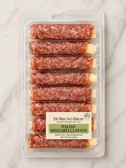 Italian Dry Salami & Mozzarella Duet – Ready-to-Serve Snack Tray