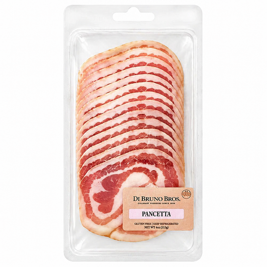 Sliced Pancetta – Authentic Italian Cured Pork, Ready to Cook
