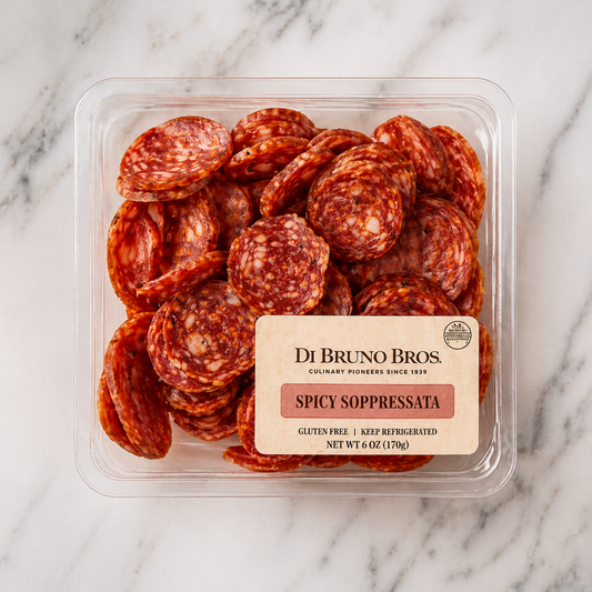 Spicy Soppressata – Authentic Italian Coin-Sliced Salumi Pack