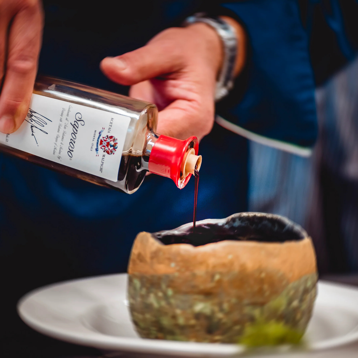 Acetaia Malpighi Saporoso Balsamic Vinegar of Modena โ Rich & Savory Italian Condiment
