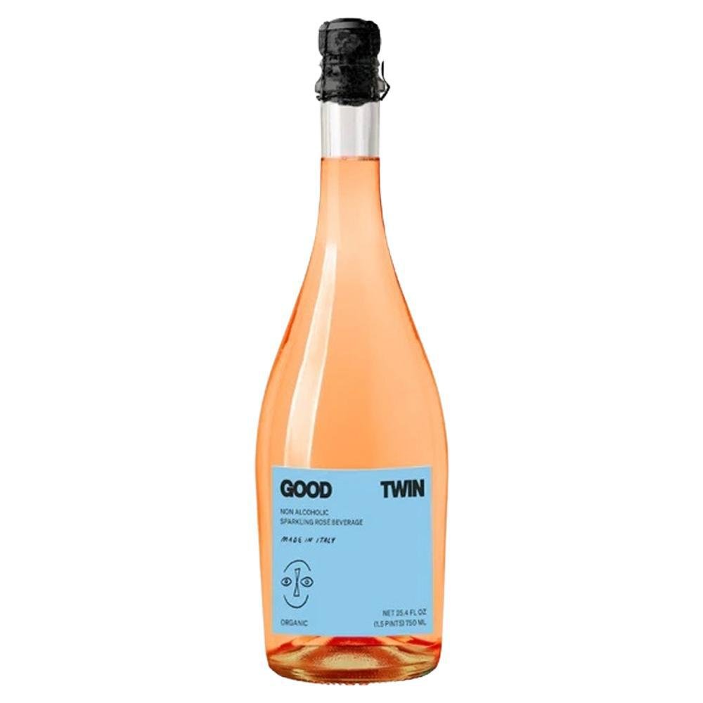 Good Twin Organic Non-Alcoholic Sparkling Rosé | Italian Glera 750ml