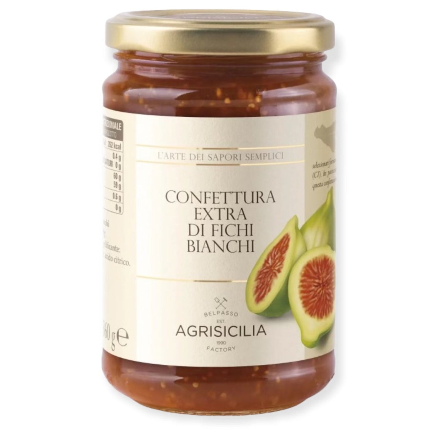 Agrisicilia White Figs Jam 12.7 Oz (360 g)