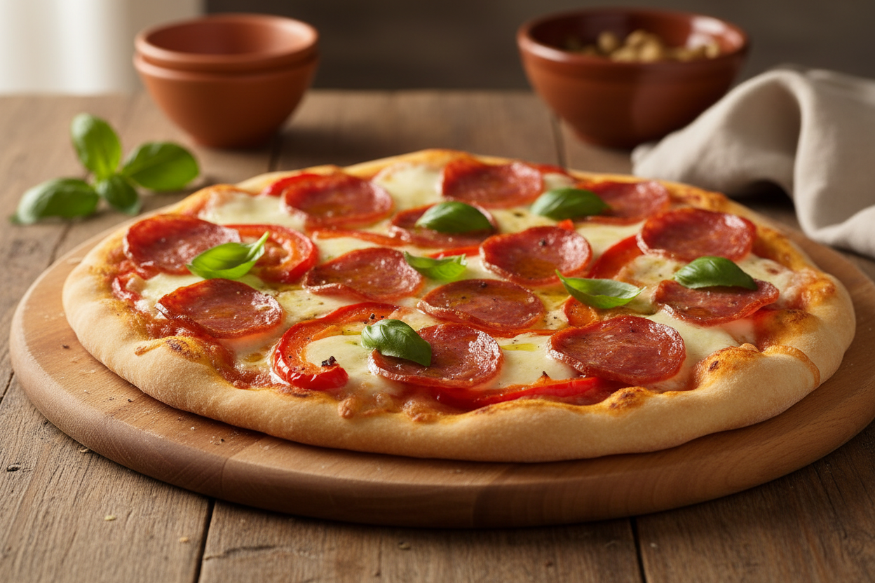 Soppressata Flatbread Pizza