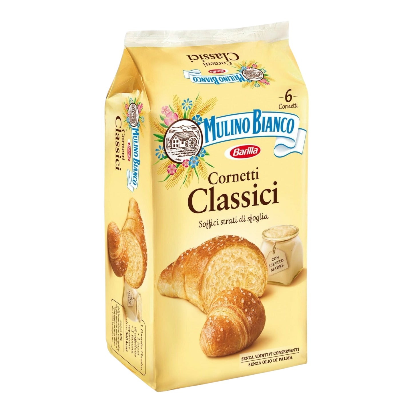 Mulino Bianco Cornetti Classici (6 Pack