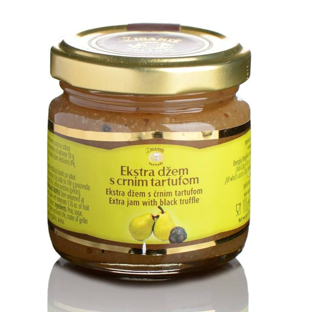 Pear Jam with Black Truffle | Gourmet Artisan Preserve | Number One Caviar