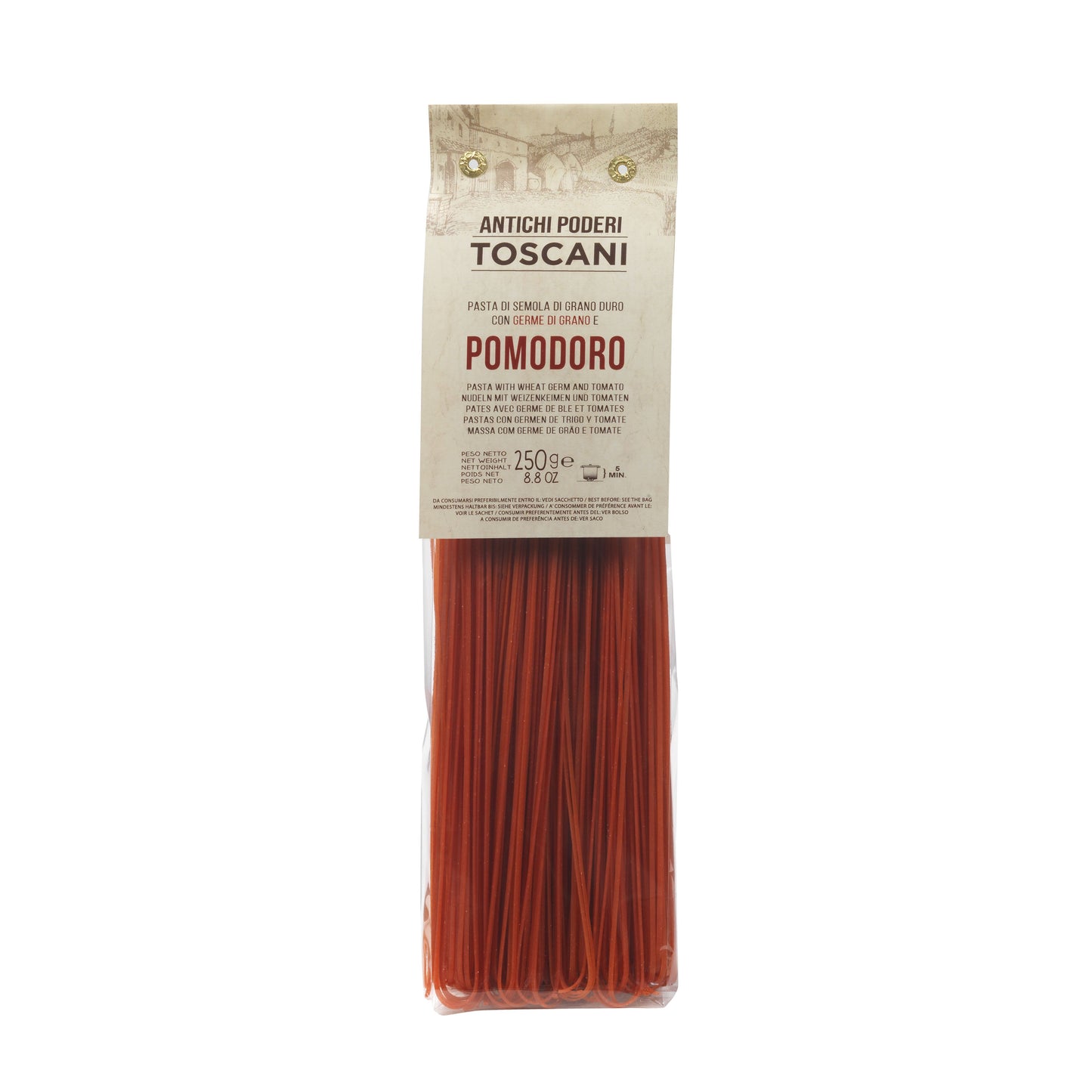 Tomato Tagliolini | Antichi Poderi Toscani | Artisan Tuscan Pasta 250g