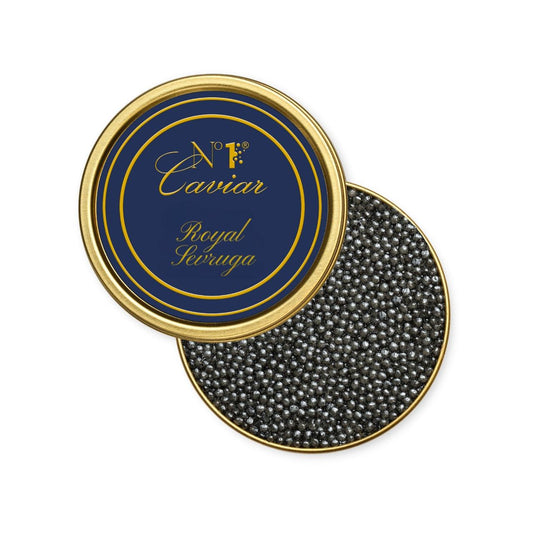 Royal Sevruga Caviar | Bold & Briny Premium Roe | Number One Caviar