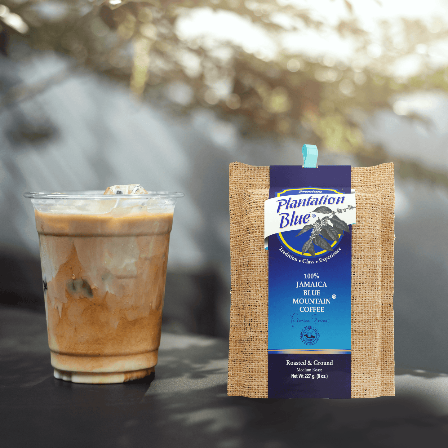 Plantation Blue 100% Jamaica Blue Mountain Ground Coffee – 8oz
