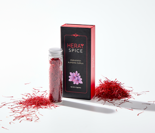 4 Grams (0.14 Oz) Heray Saffron, Afghani Negin Pushal Grade A
