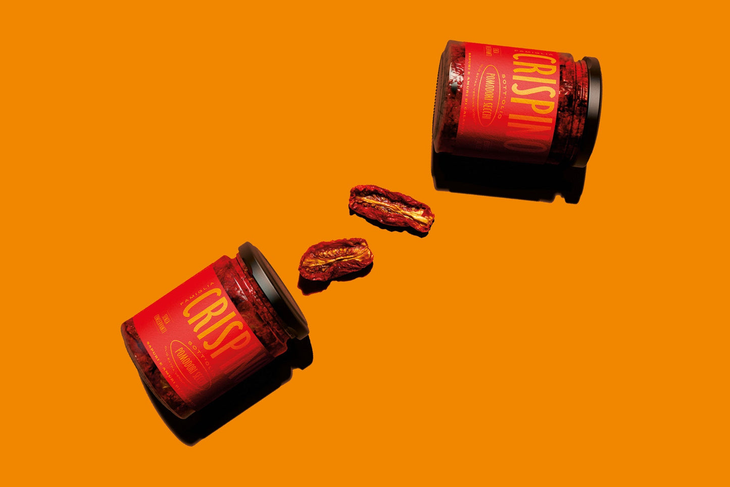 Crispino Antipasto Pomodori Secchi — Calabrian Sun-Dried Tomatoes in Extra Virgin Olive Oil | 270g