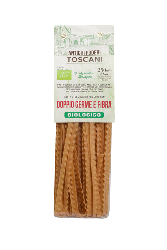 Organic Whole Wheat Ricciolina | Antichi Poderi Toscani | Bronze-Drawn Tuscan Pasta 250g