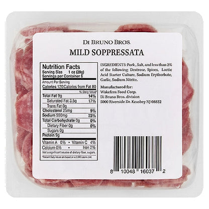 Mild Soppressata Sliced Coin Pack