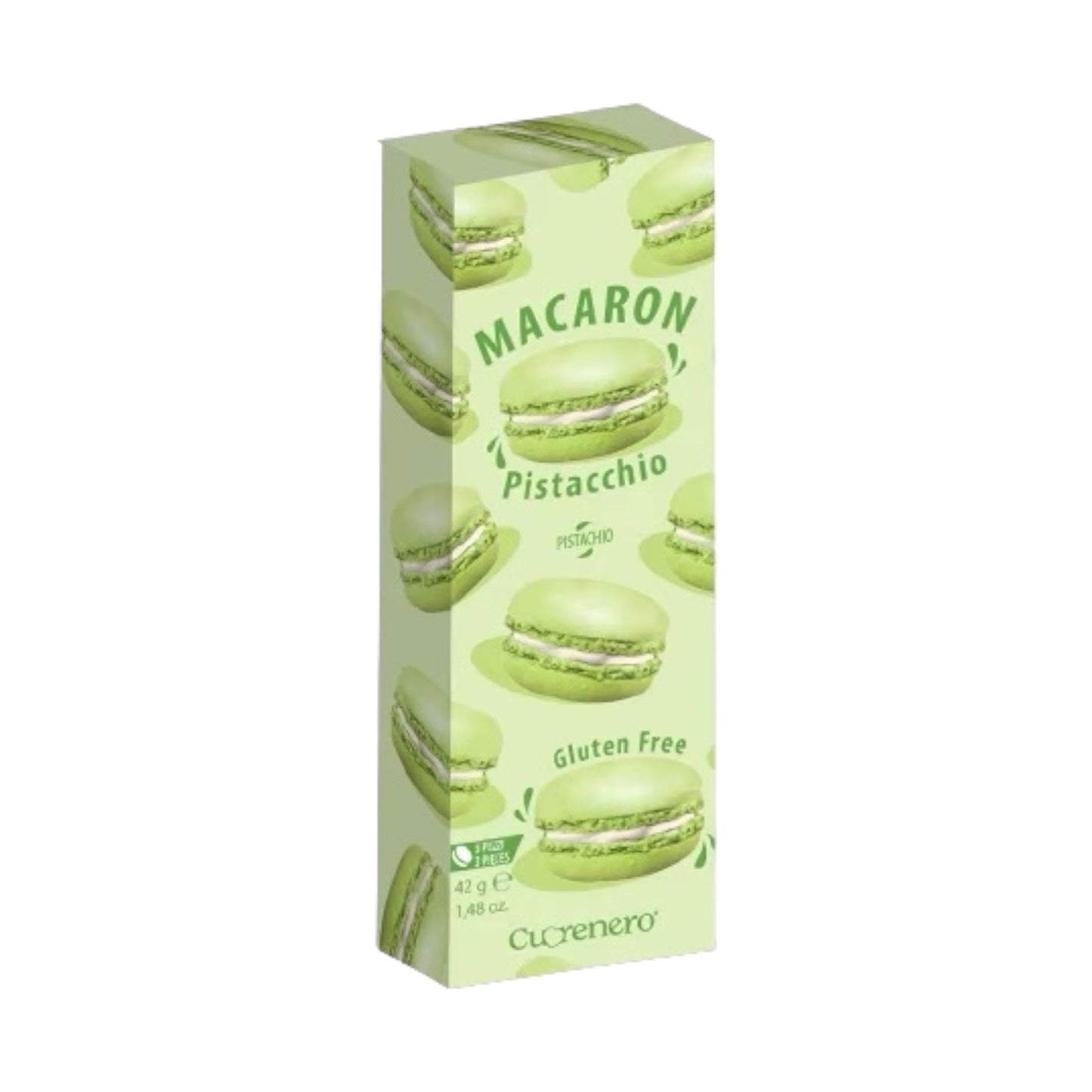 Cuorenero Macaron Pistachio
42g