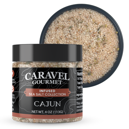 Cajun Sea Salt – Bold Southern Spice Finishing Salt | 4 oz Jar