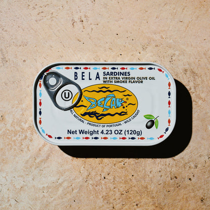 Sardines in Extra Virgin Olive Oil with Smoke Flavor - 3 Pack