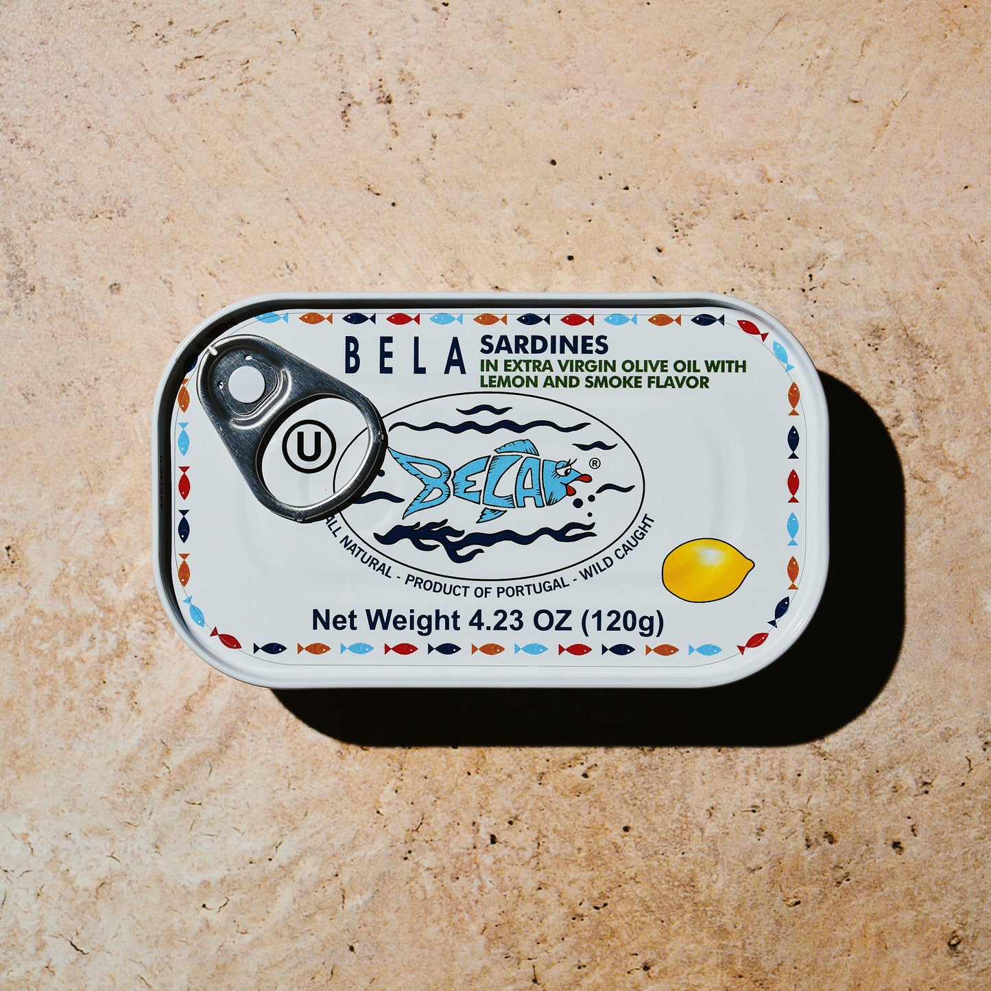 Sardines in Extra Virgin Olive Oil with Lemon and Smoke Flavor -3 Pack