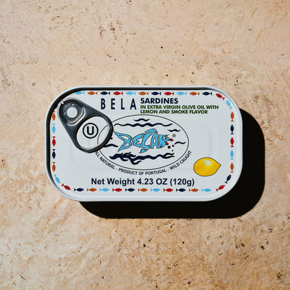 Sardines in Extra Virgin Olive Oil with Lemon and Smoke Flavor -3 Pack