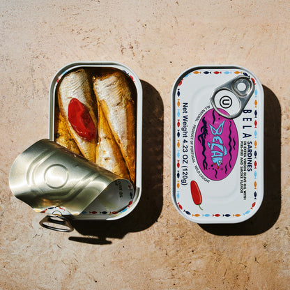 Sardines in Extra Virgin Olive Oil with Piri Piri and Smoke Flavor - 3 Pack