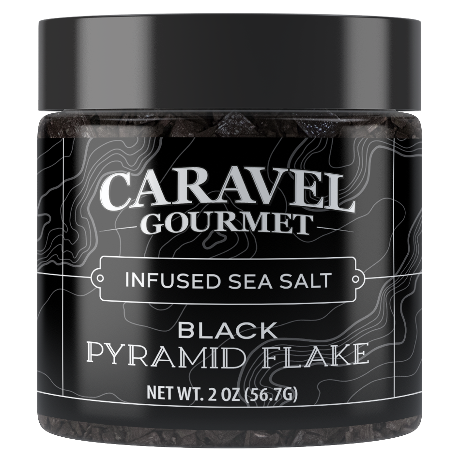 Black Flake Sea Salt – Activated Charcoal Finishing Salt | Rich in Trace Minerals