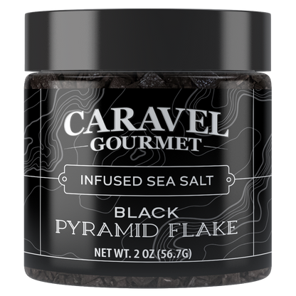 Black Flake Sea Salt – Activated Charcoal Finishing Salt | Rich in Trace Minerals