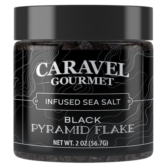 Black Flake Sea Salt – Activated Charcoal Finishing Salt | Rich in Trace Minerals