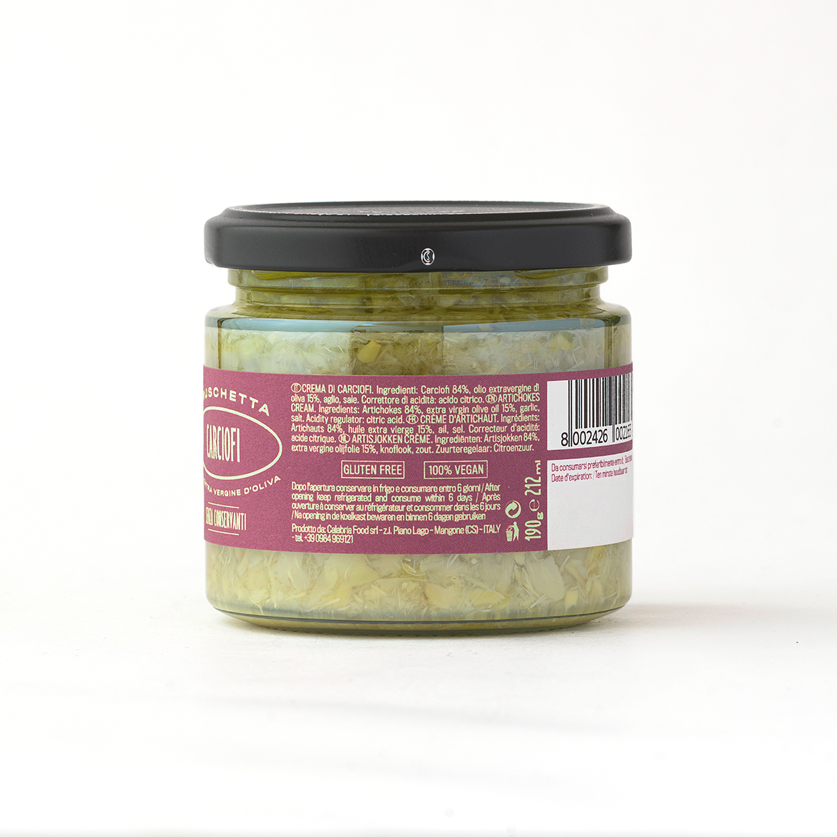Crispino Bruschetta Carciofi — Calabrian Artichoke Spread | 270g
