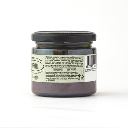 Crispino Bruschetta Olive Nere — Calabrian Black Olive Spread | 270g