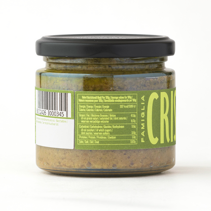 Crispino Bruschetta Olive Verdi — Calabrian Green Olive Spread | 270g
