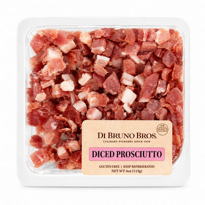 Diced Prosciutto | Italian Dry-Cured Ham | 4oz