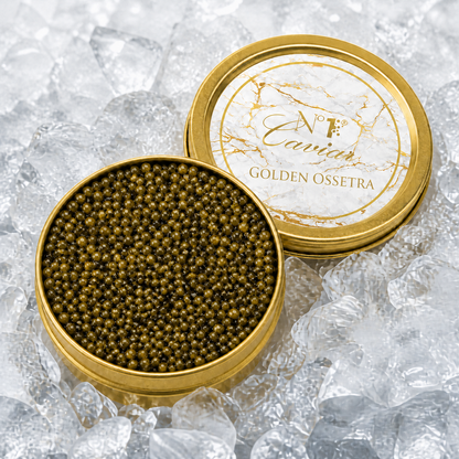 Osetra Reserve Caviar | Premium Light Amber Roe | Number One Caviar