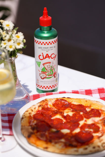 CIAO! Organic Extra Virgin Olive Oil | Sicilian Macadamia Oil. from 250-Year-Old Trees, IGP & Organic Certified (500ml)