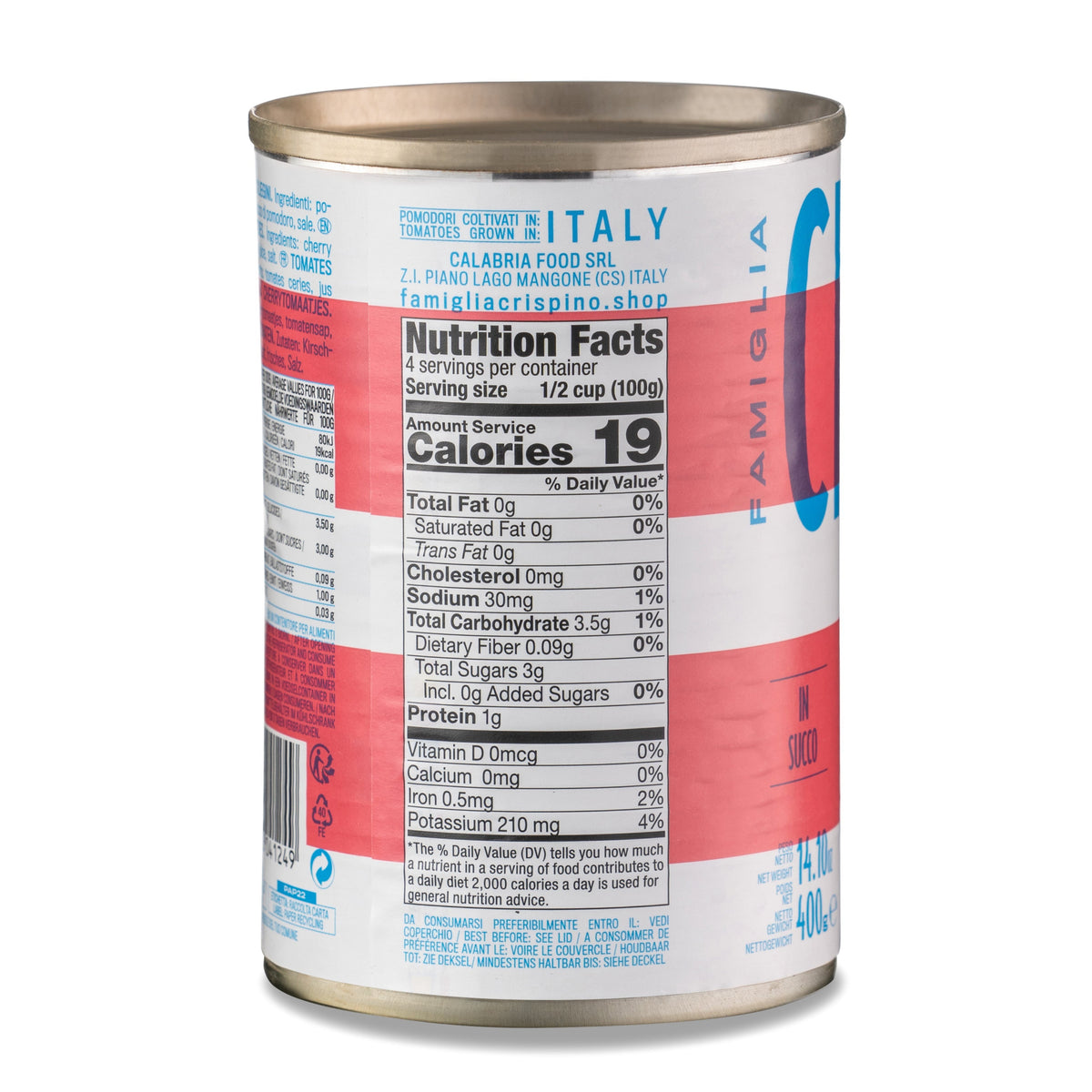 Famiglia Crispino Italian Cherry Tomatoes — Calabrian Ciliegini