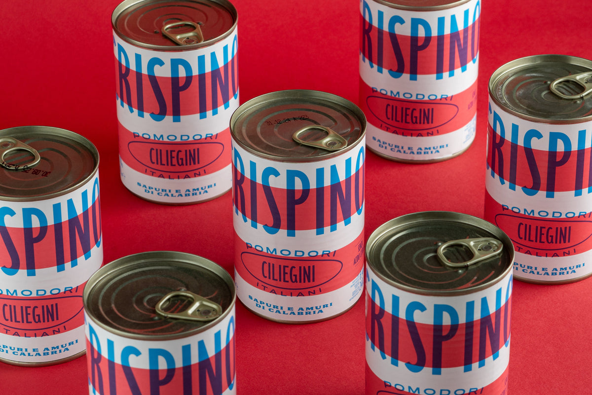 Famiglia Crispino Italian Cherry Tomatoes — Calabrian Ciliegini