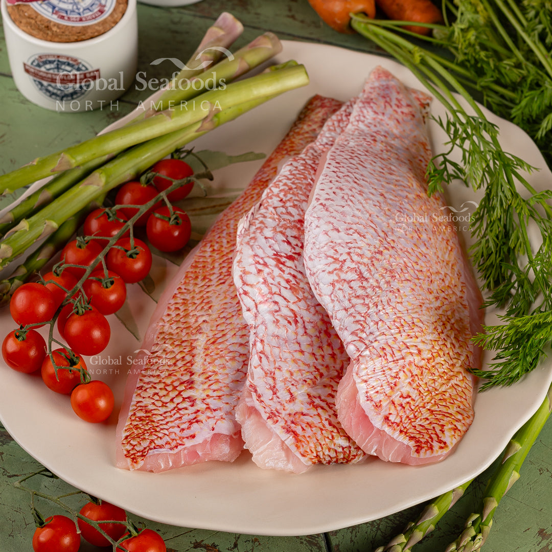 Buy Caribbean Red Snapper Fillets – Wild-Caught, Skin-On