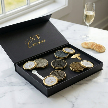 Taste-It-All Caviar Set | 5 Premium Caviars to Discover | Number One Caviar