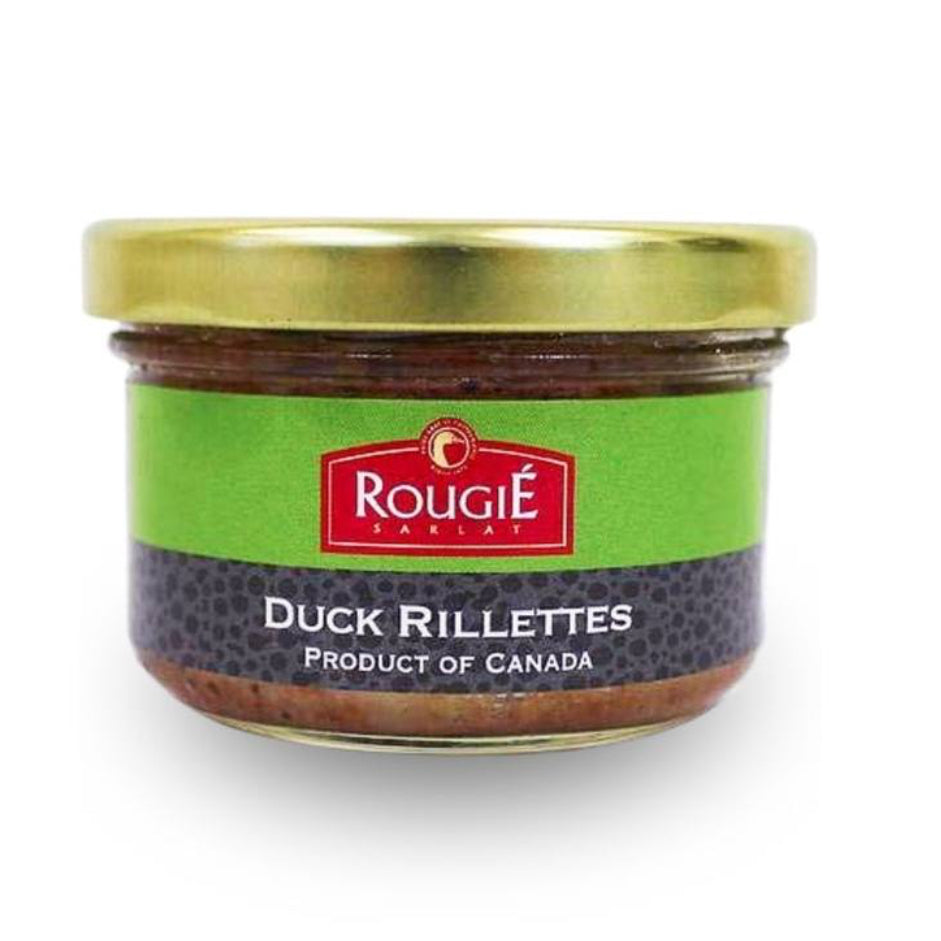 Rougie Duck Rillettes | 100% Corn-Fed Duck | French Gourmet Spread | Number One Caviar