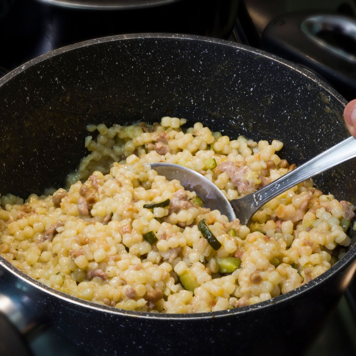 Toasted Sardinian Fregula | Antichi Poderi Toscani | Artisan Italian Pearl Pasta 500g