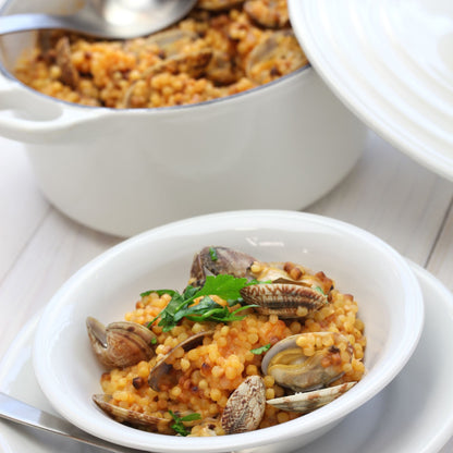 Toasted Sardinian Fregula | Antichi Poderi Toscani | Artisan Italian Pearl Pasta 500g