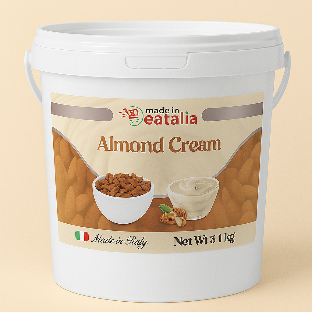 Made in Eatalia Almond Cream 20% (3 kg bucket)