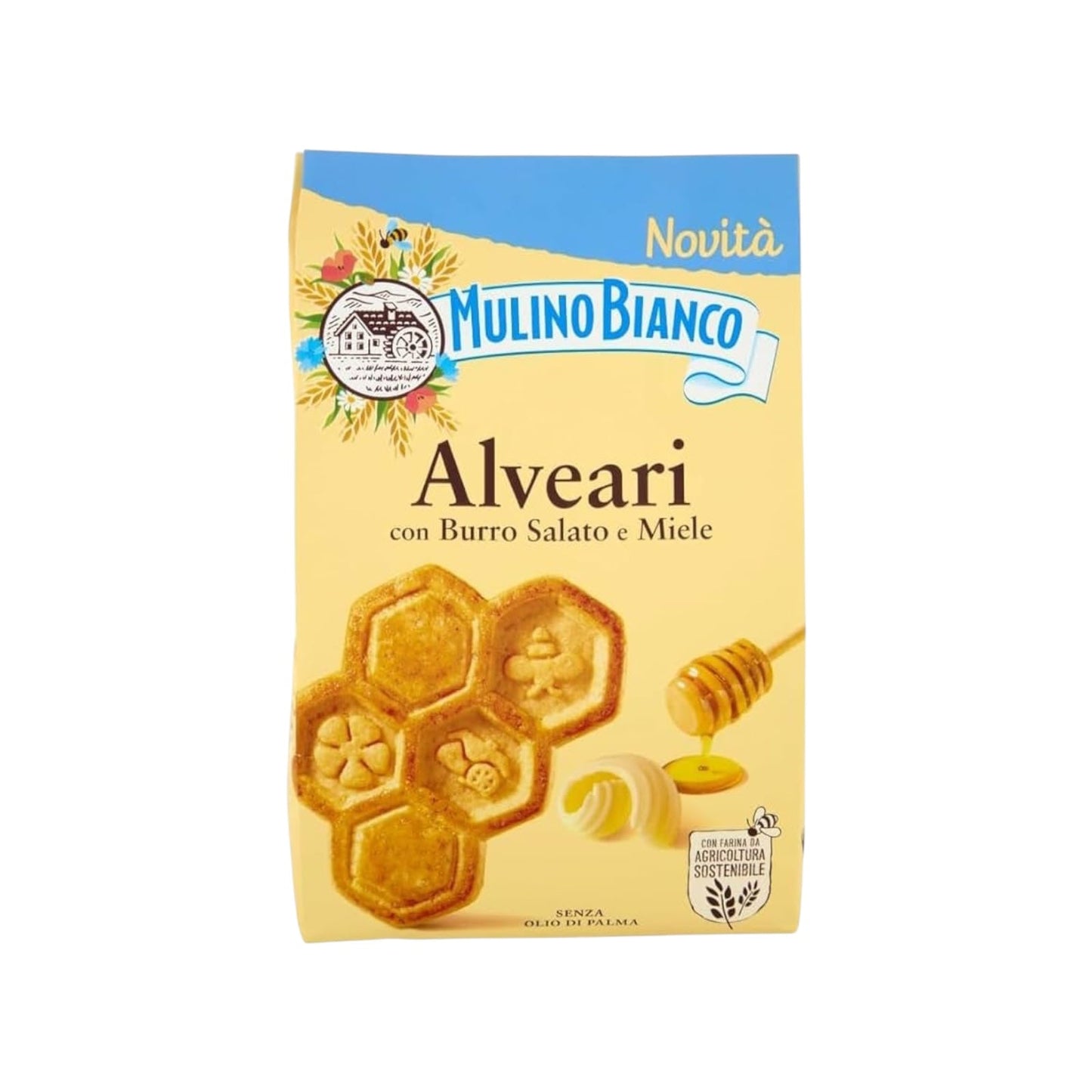 Mulino Bianco Alveari Biscuits / Cookies Butter and Honey 300g