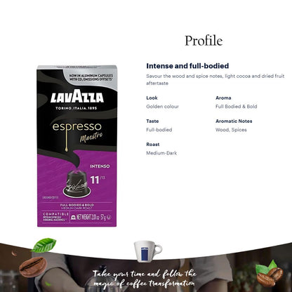 Lavazza Espresso Intenso Nespresso Capsules 10ct
