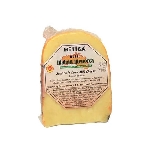DOP Mahon Mitica® 4 Months | Creamy Balearic Island Cheese | Nicola's Marketplace