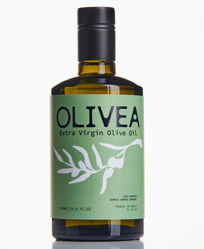 Olivea High Phenolic Extra Virgin Olive Oil | 2025-26 Harvest, 587 mg/kg Polyphenols, USDA Organic – Koroneiki, Messinia Greece (500ml)