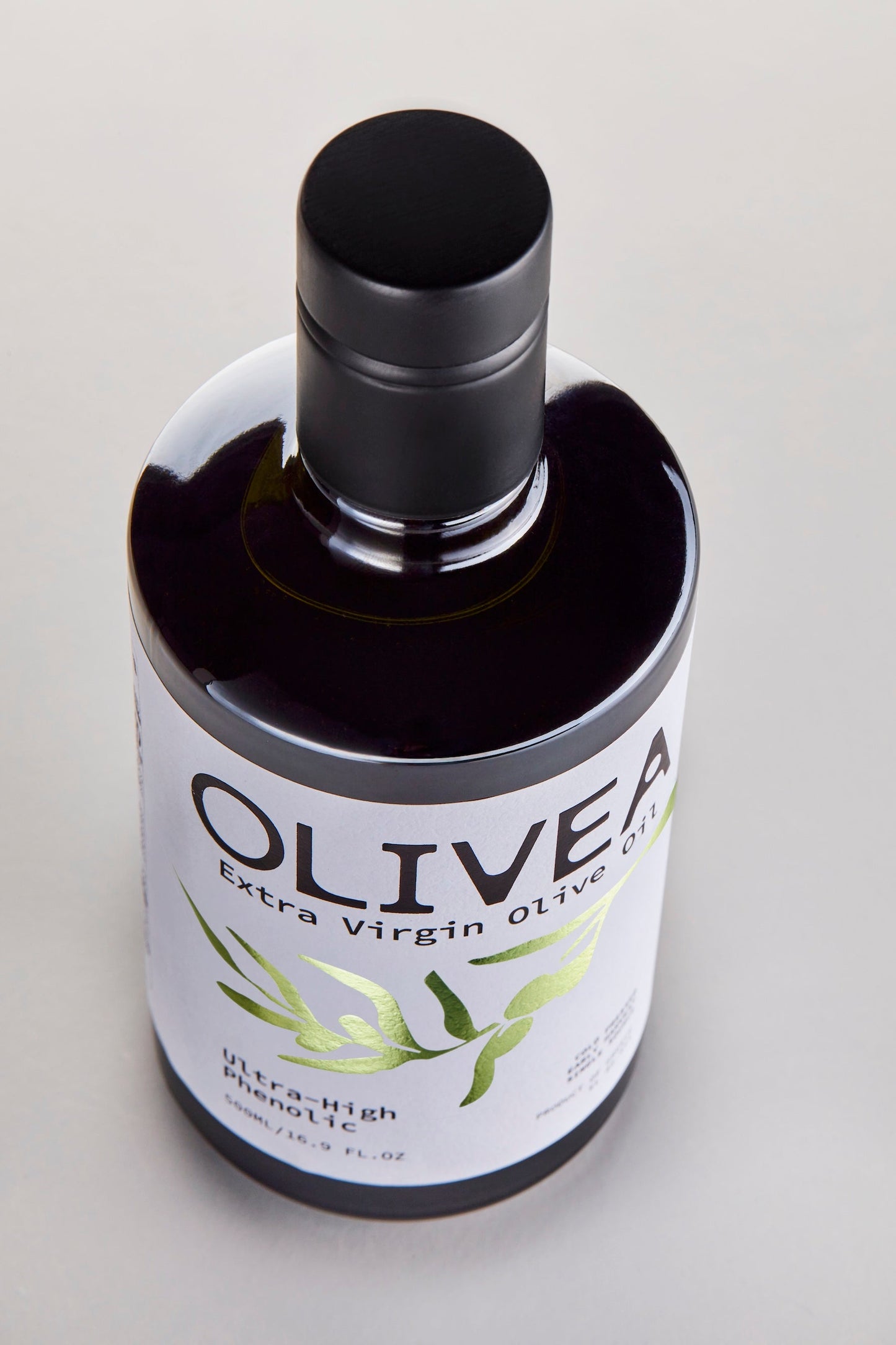 Olivea Ultra High Phenolic Extra Virgin Olive Oil | 2025-26 Harvest, 1000+ mg/kg Polyphenols, USDA Organic – OLYMPIA Variety, Messinia Greece (500ml)