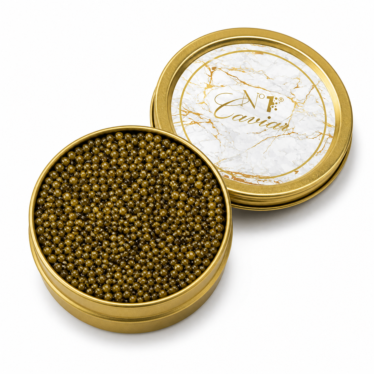 Osetra Reserve Caviar | Premium Light Amber Roe | Number One Caviar