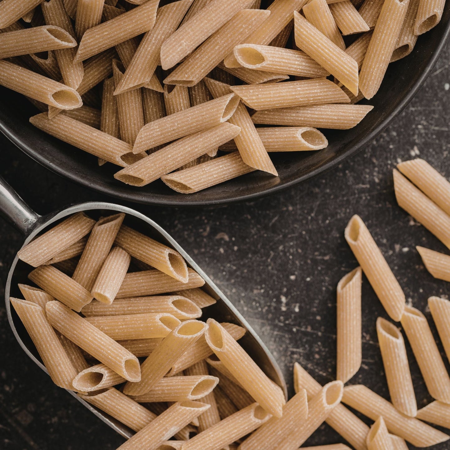 Organic Whole Wheat Penne | Antichi Poderi Toscani | Bronze-Drawn Tuscan Pasta 500g