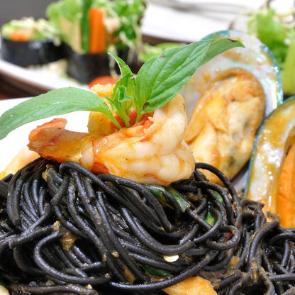 Black Squid Ink Spaghetti | Antichi Poderi Toscani | Authentic Italian Pasta 500g